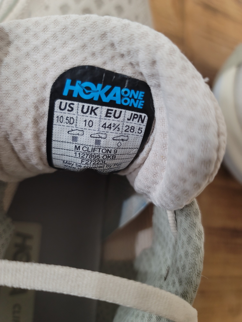 HOKA Running Shoes in Light Beige - Picture 5 of 7